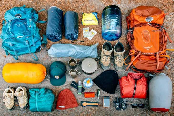 Equipo de campamento