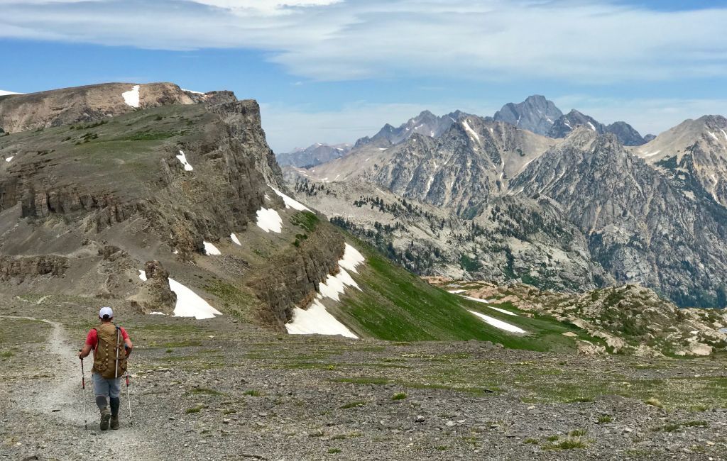 Карта на маршрута на Teton Crest | Как да планирате своя пътешествие