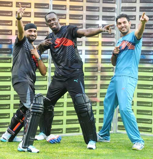 Antes de su carrera final, Usain Bolt recibe un 'Desafío de cricket' de Virat Kohli
