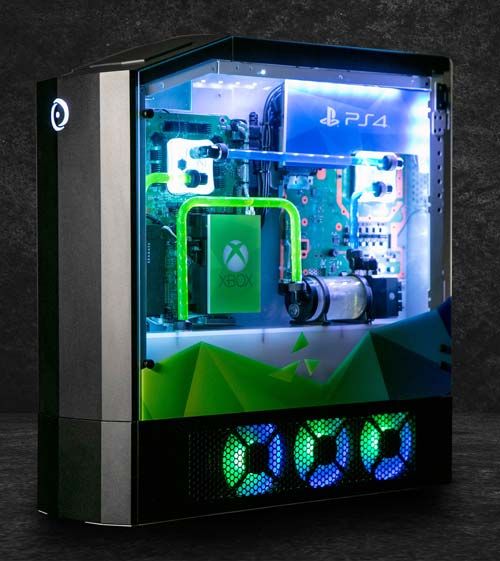 Sellel Badassi mänguarvutil on sisseehitatud PS4, Xbox One ja Nintendo Switch ning see on lihtsalt meeletu