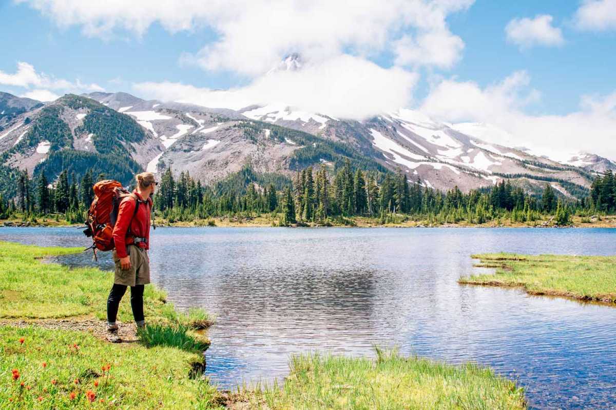 Salir: viajar de mochilero al lago Russell en Jefferson Wilderness de Oregón