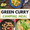 Thai Green Curry na may Crispy Tofu