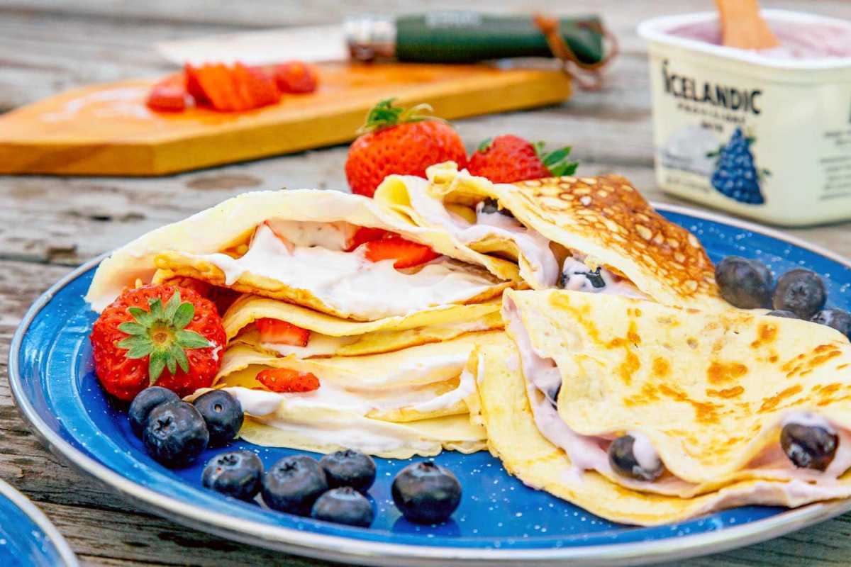 الفطائر - الفطائر الأيسلندية مع Skyr