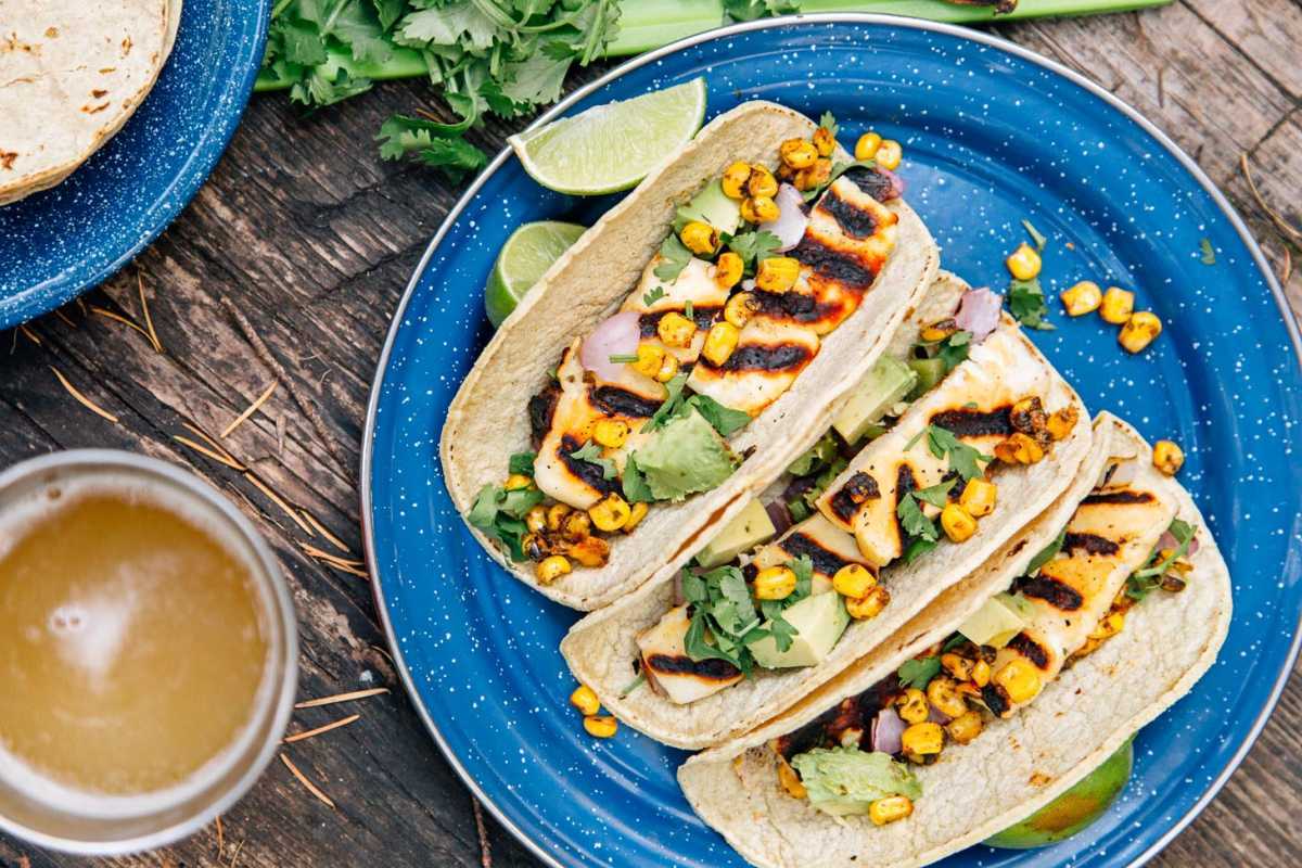 Inihaw na Halloumi Tacos