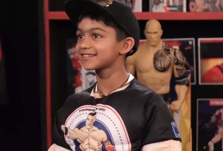 'Estás brillando ahora': el mensaje especial de John Cena hace que el hijo de Shilpa Shetty salte de alegría