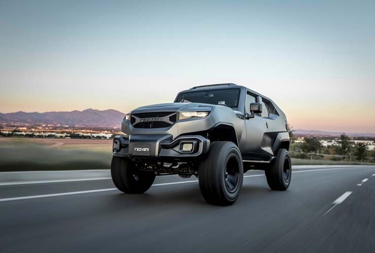 El tanque Rezvani es el vehículo todoterreno de lujo definitivo