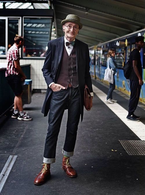 Este elegante abuelo, que se dice que tiene 104 años, está volviendo locos a Internet (y a los hipsters)